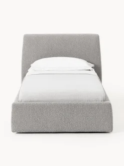 Letto singolo in bouclé Cloud