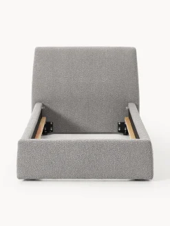 Letto singolo in bouclé Cloud