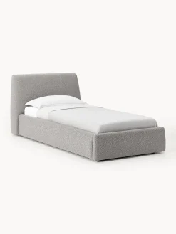 Letto singolo in bouclé Cloud