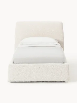 Letto singolo in bouclé Cloud