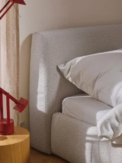Letto singolo in bouclé Cloud