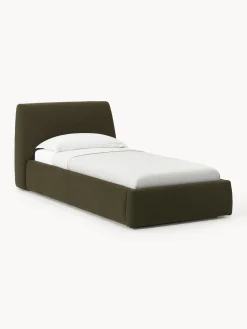 Letto singolo in bouclé Cloud