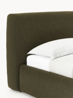 Letto singolo in bouclé Cloud