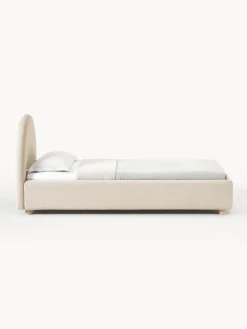 Letto singolo in teddy con contenitore Ebba