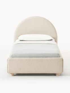 Letto singolo in teddy con contenitore Ebba