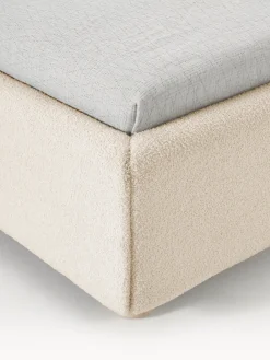Letto singolo in teddy con contenitore Ebba