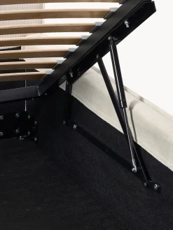 Letto singolo in velluto a coste con spazio contenitore aggiuntivo Dream