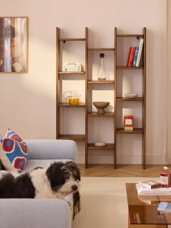Libreria in legno di quercia Chandler