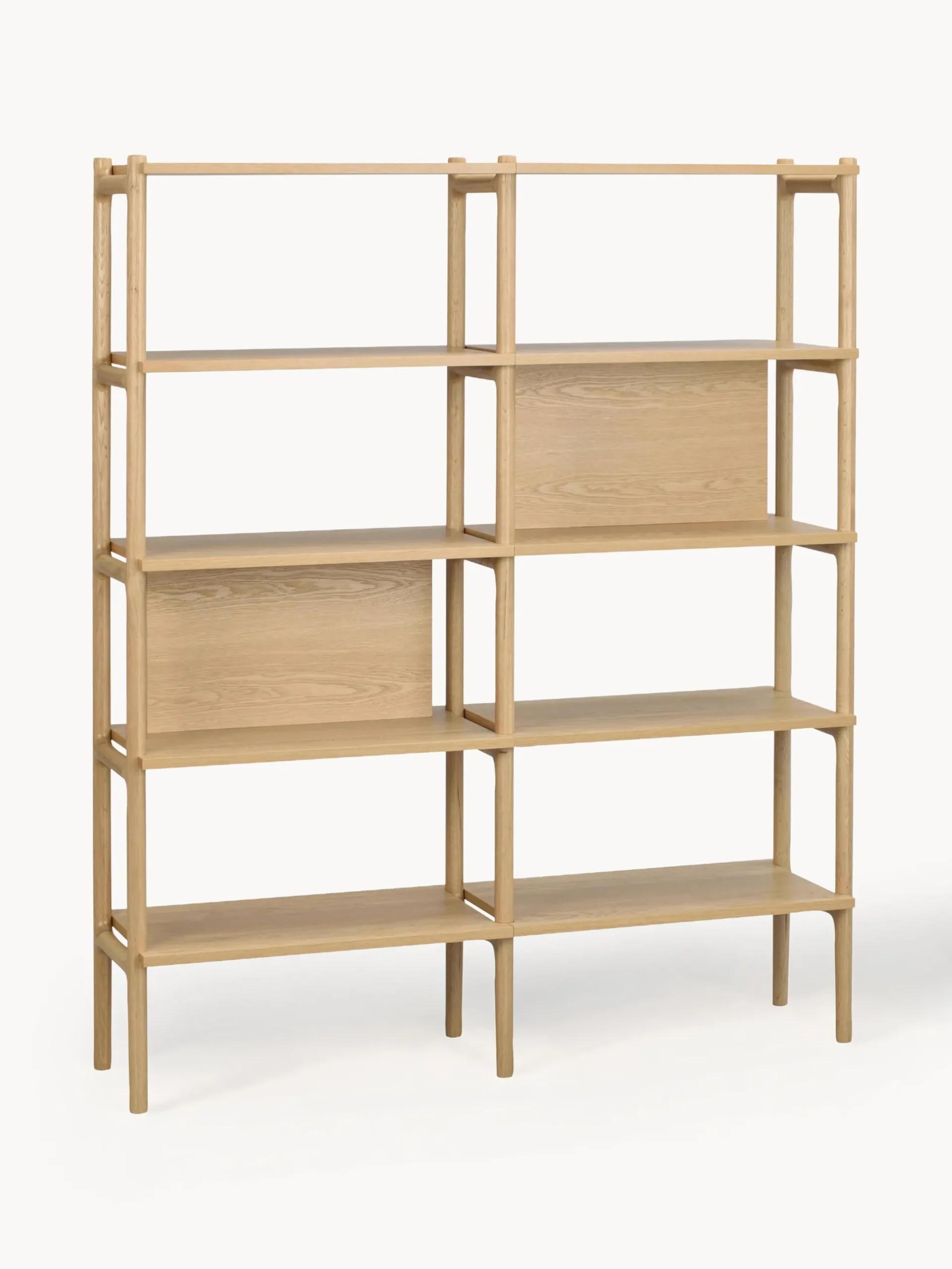 Libreria in legno di quercia Holton