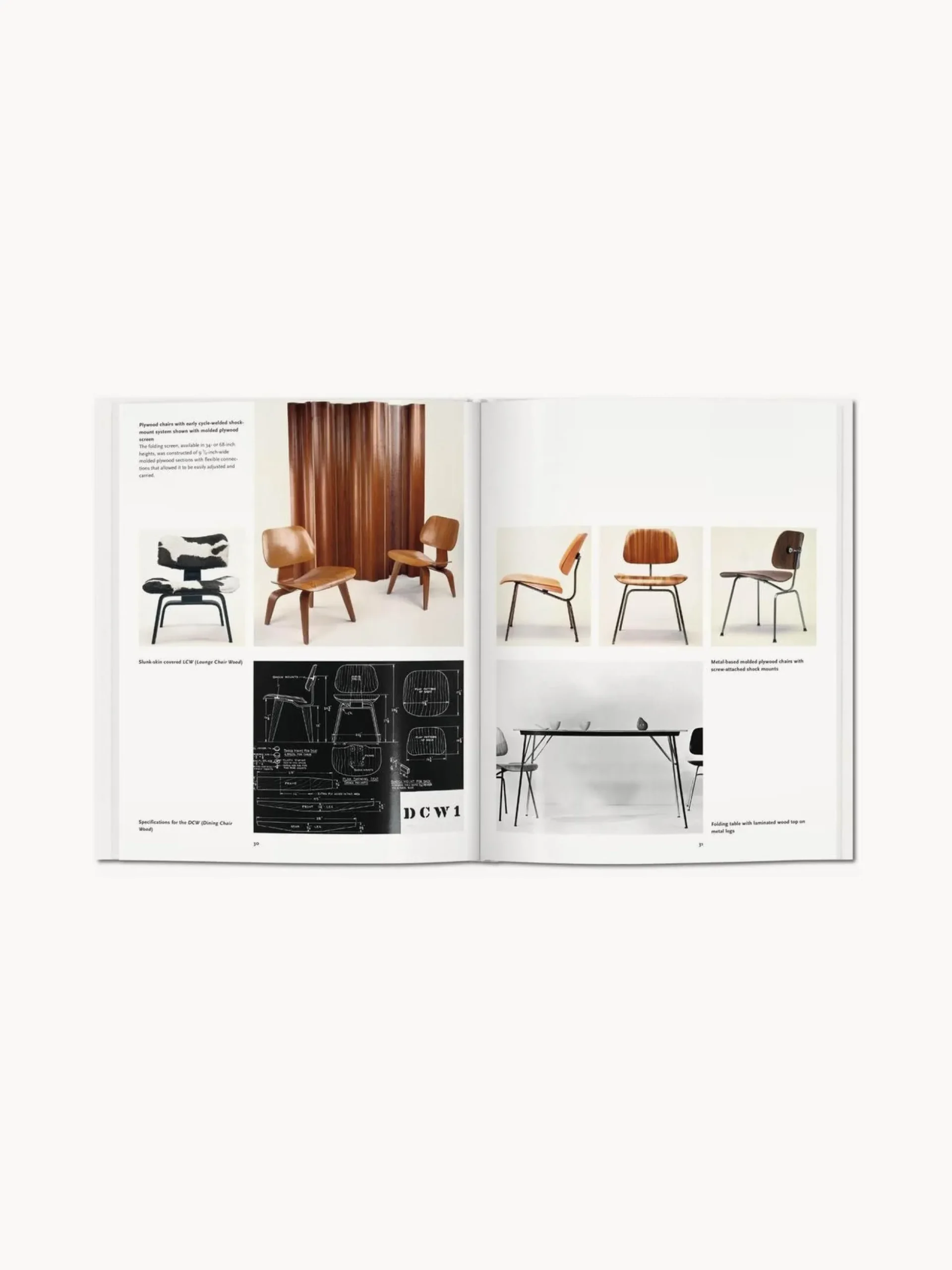 Libro da tavolino Eames, edizione in inglese