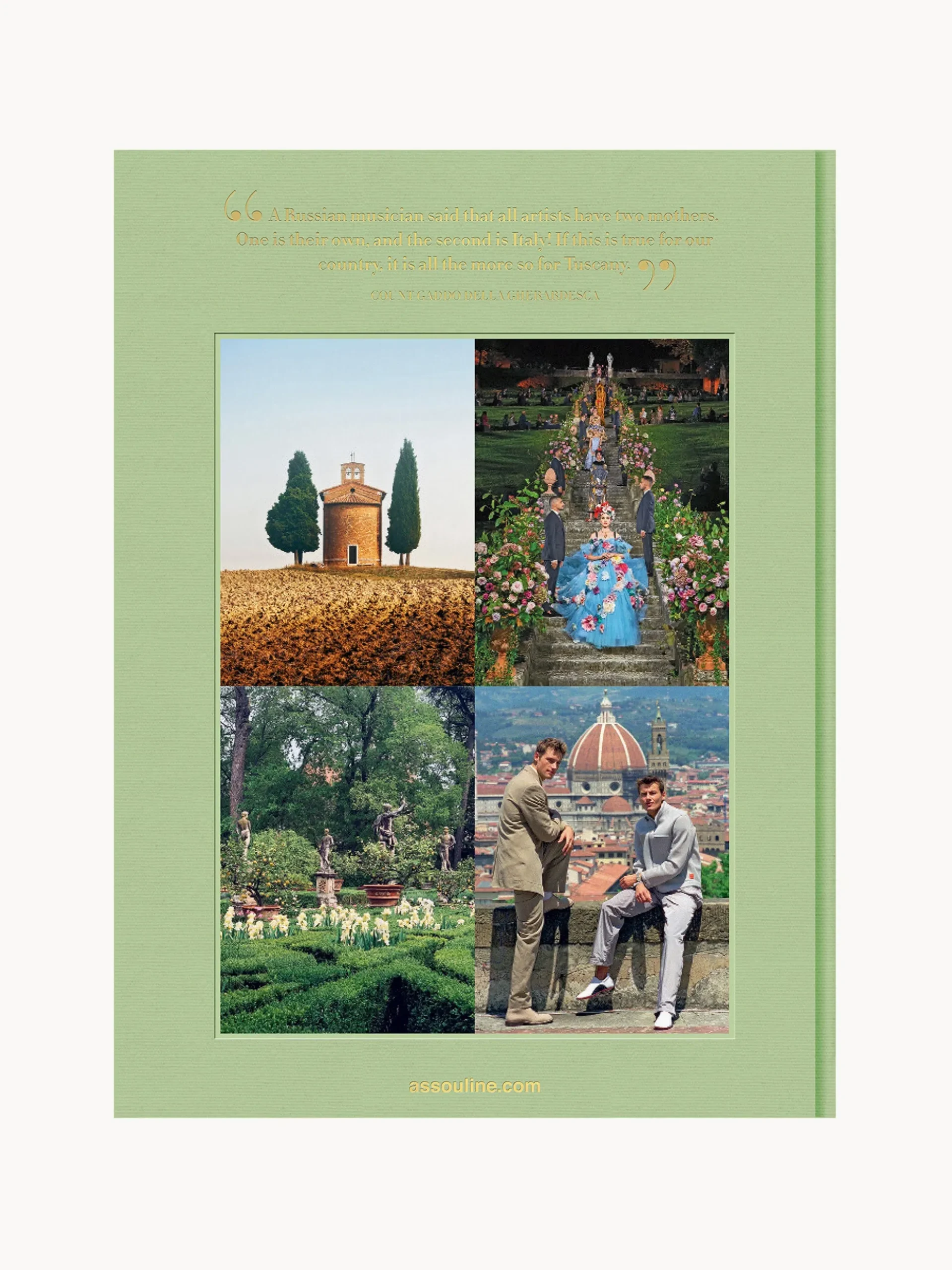 Libro da tavolino Tuscany Marvel