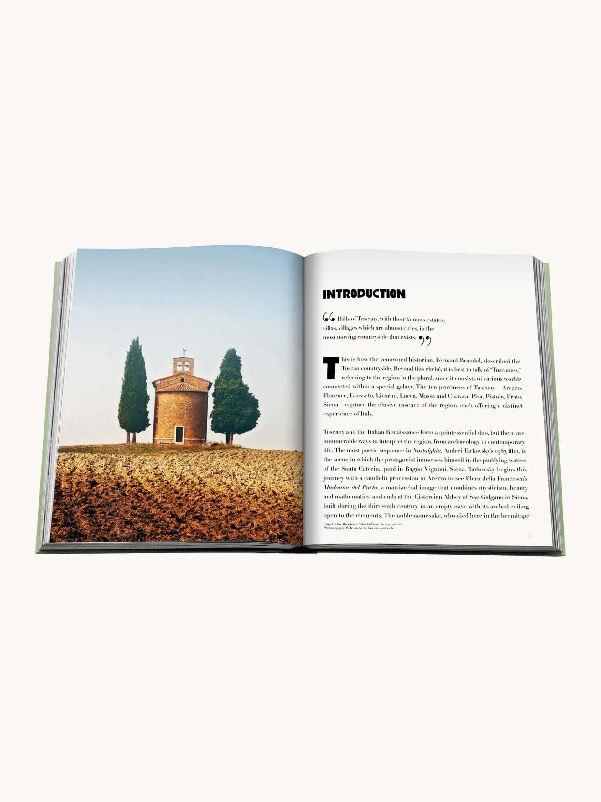Libro da tavolino Tuscany Marvel