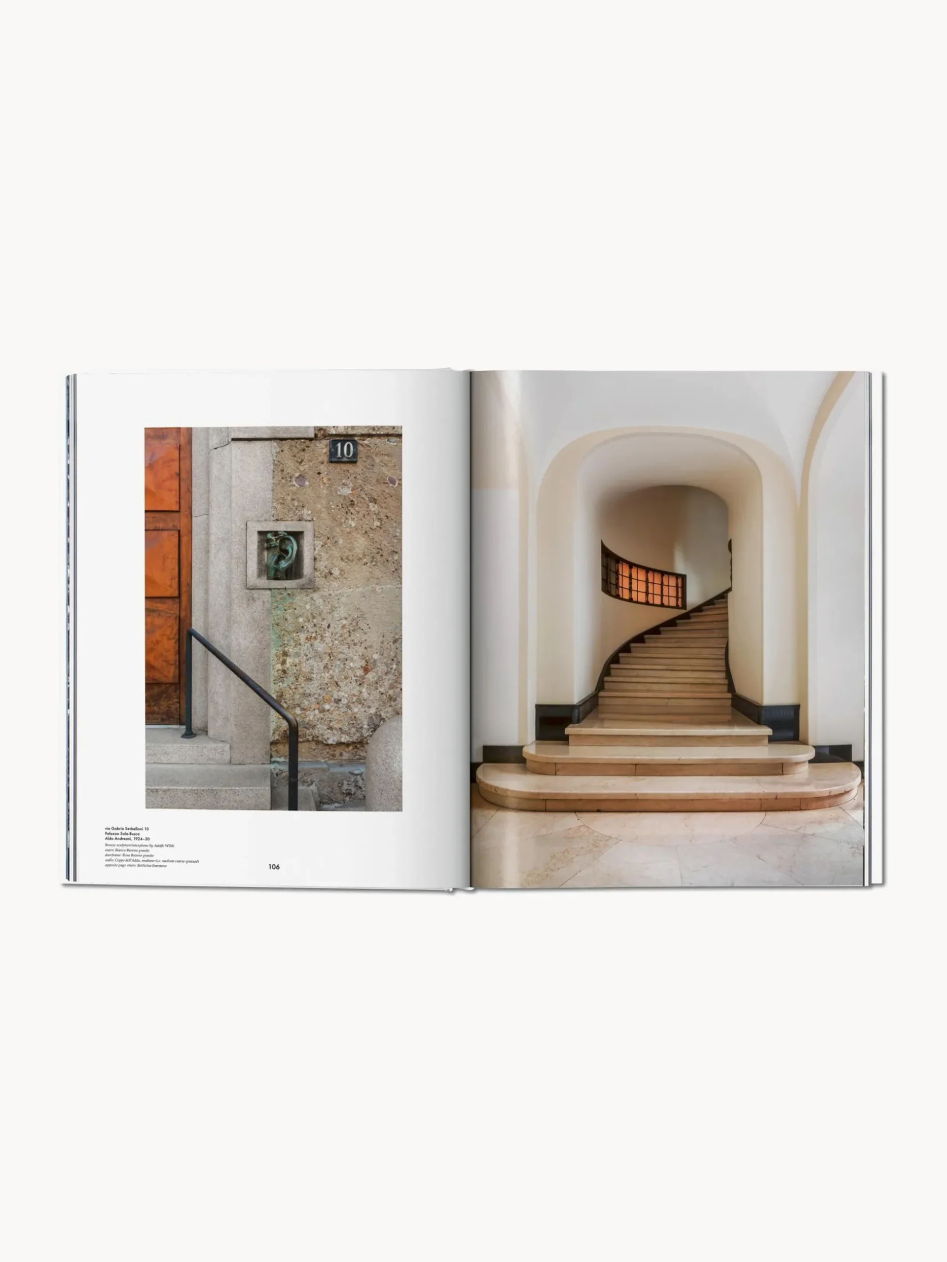Libro illustrato Entryways of Milan