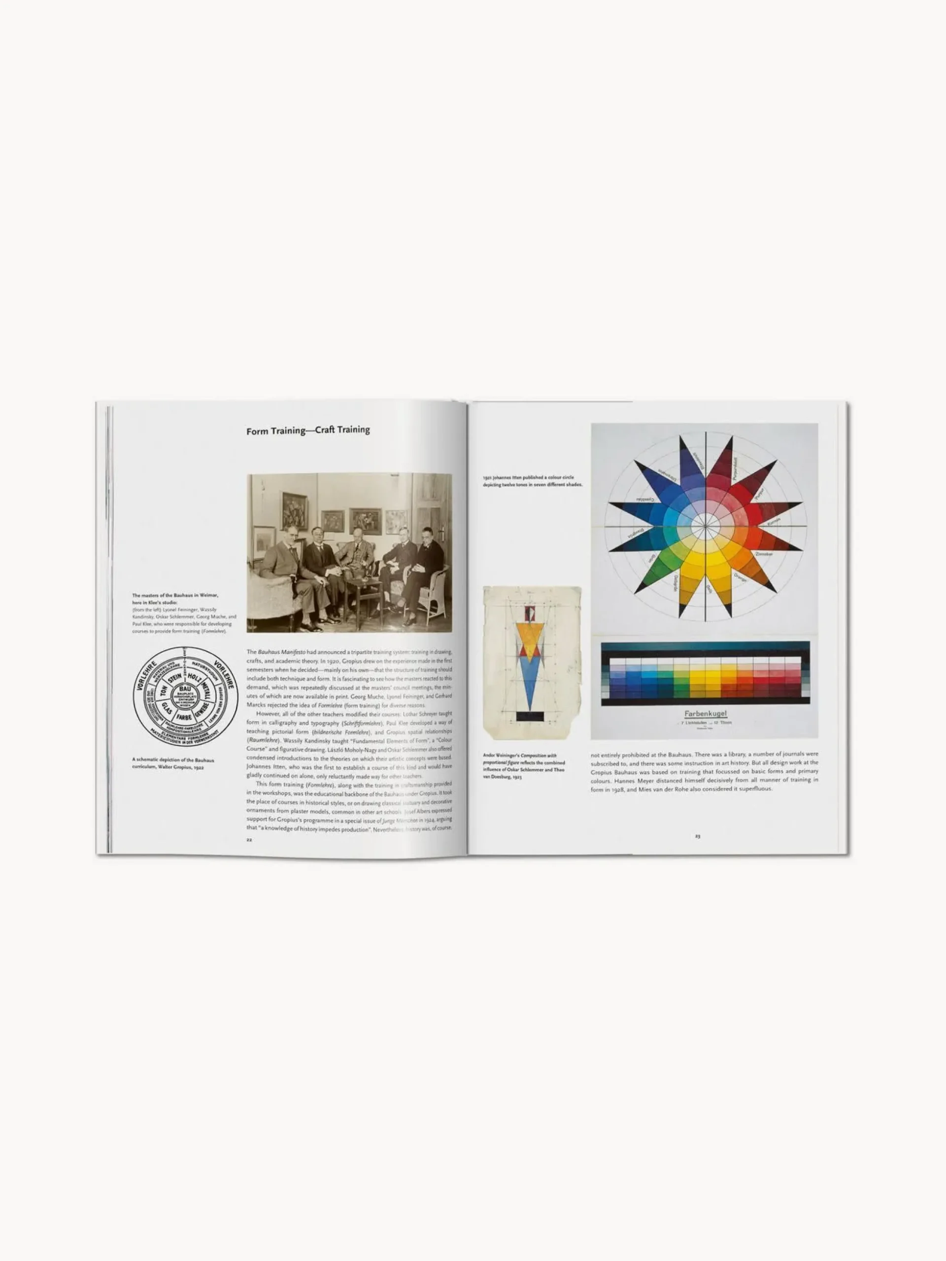Libro illustrato Bauhaus, English Edition