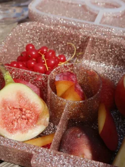 Lunch box per bambini con glitter Cherry