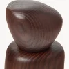 Macinaspezie in legno di frassino Pebble