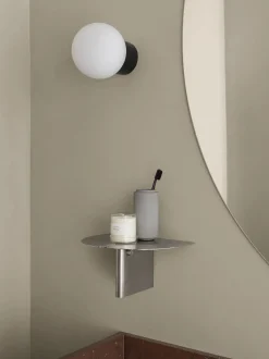 Mensola da parete in acciaio inossidabile Oru