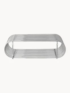 Mensola da parete in metallo Curva, lung. 40 cm