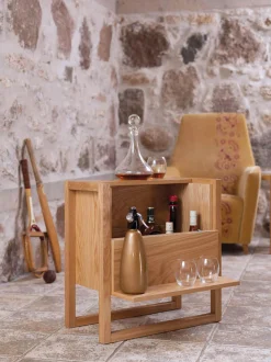 Mini bar in legno di quercia NewEst