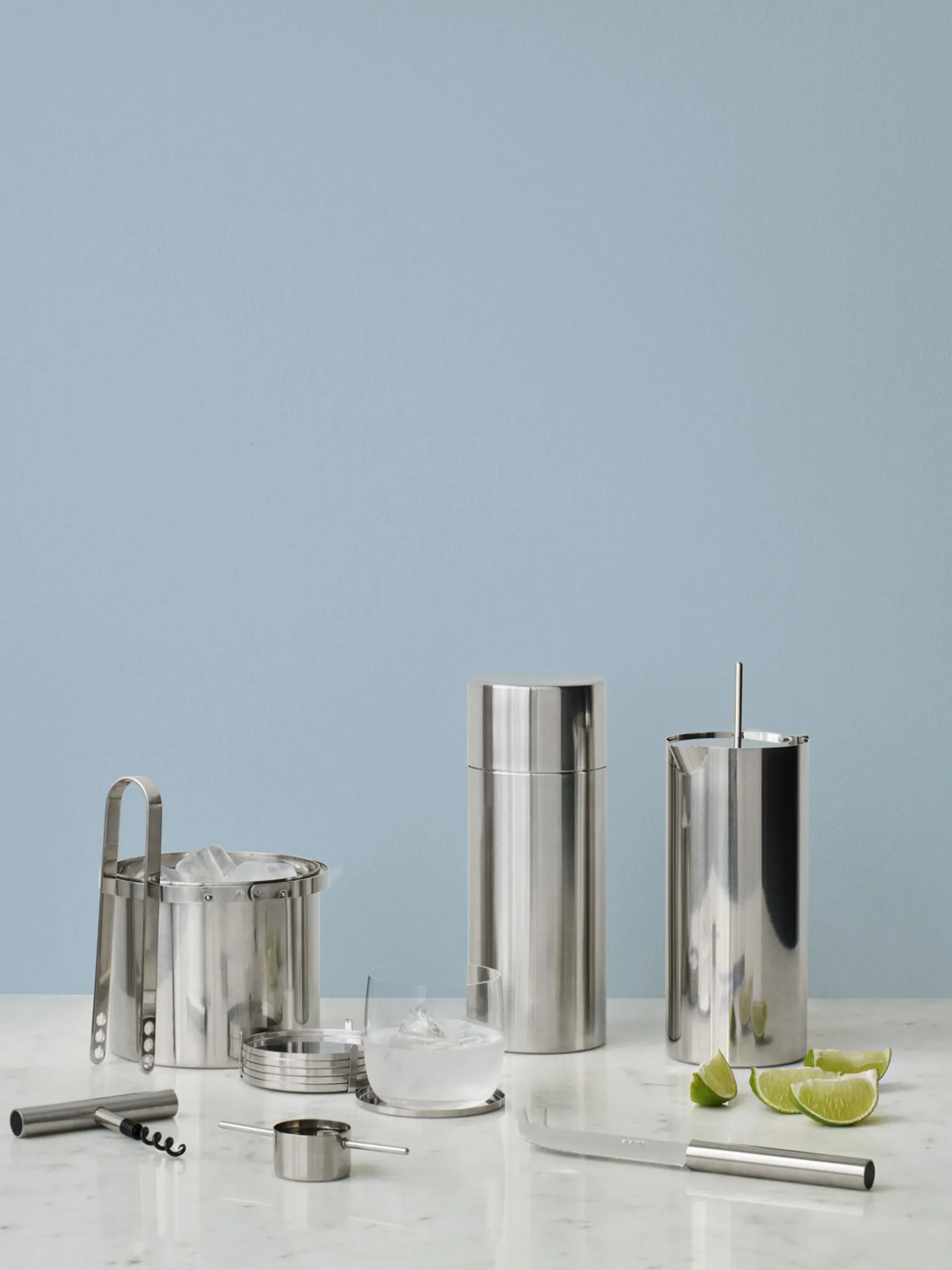 Mixer e cucchiaio da cocktail Arne Jacobsen