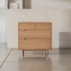 Mobile fasciatoio in legno con cassetti Pure
