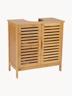 Mobile lavabo in legno di bambù Merhaba, larg. 60 cm