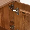 Mobile TV in legno di quercia Chandler