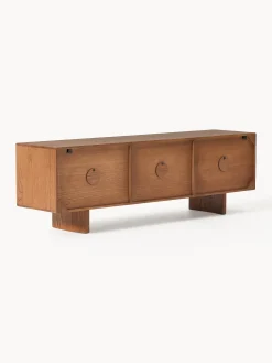 Mobile TV in legno di quercia Chandler