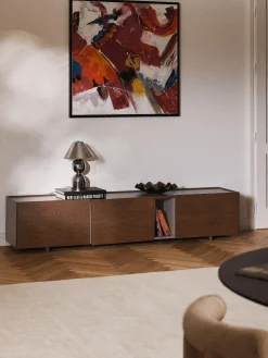 Mobile TV in legno Larsen