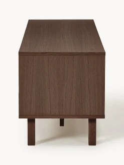 Mobile TV con frontali in rattan Echo