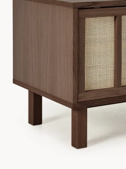 Mobile TV con frontali in rattan Echo