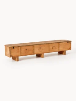 Mobile TV in legno Tobia