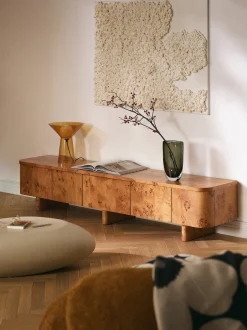Mobile TV in legno Tobia
