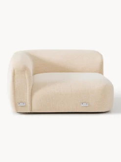 Modulo angolare arrotondato in bouclé Wolke