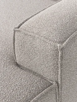 Modulo angolare chaise lounge in bouclé Lennon