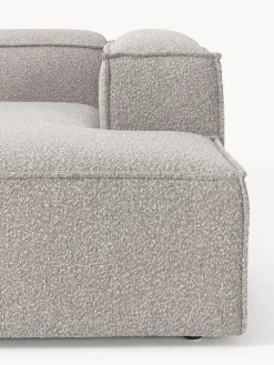 Modulo angolare chaise lounge in bouclé Lennon