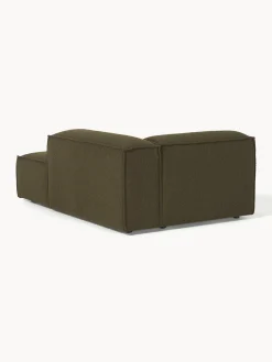 Modulo angolare chaise loungue in bouclé Lennon