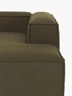 Modulo angolare chaise loungue in bouclé Lennon