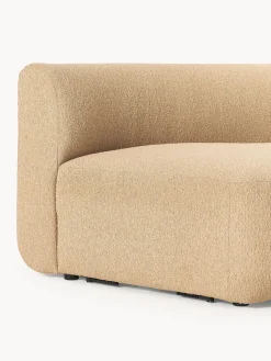 Modulo angolare curvo in bouclé Sofia