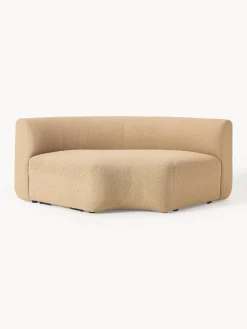 Modulo angolare curvo in bouclé Sofia