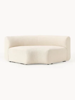 Modulo angolare curvo in bouclé Sofia