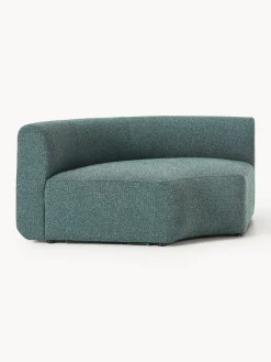 Modulo angolare curvo in bouclé Sofia