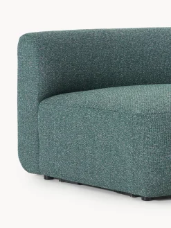 Modulo angolare curvo in bouclé Sofia