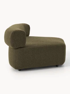 Modulo angolare curvo in bouclé Anton