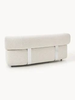 Modulo angolare curvo in bouclé Anton