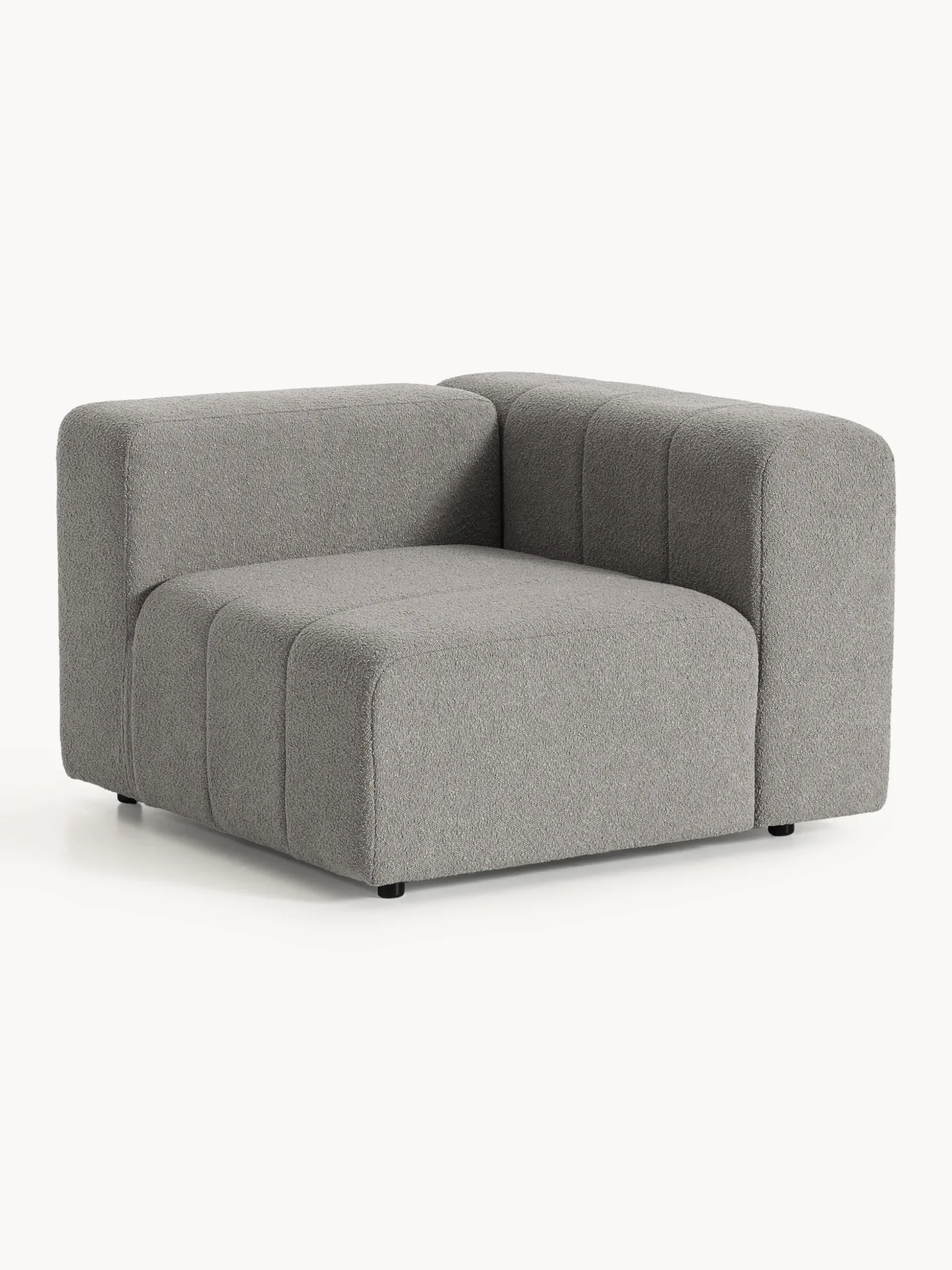 Modulo angolare in bouclé Lena