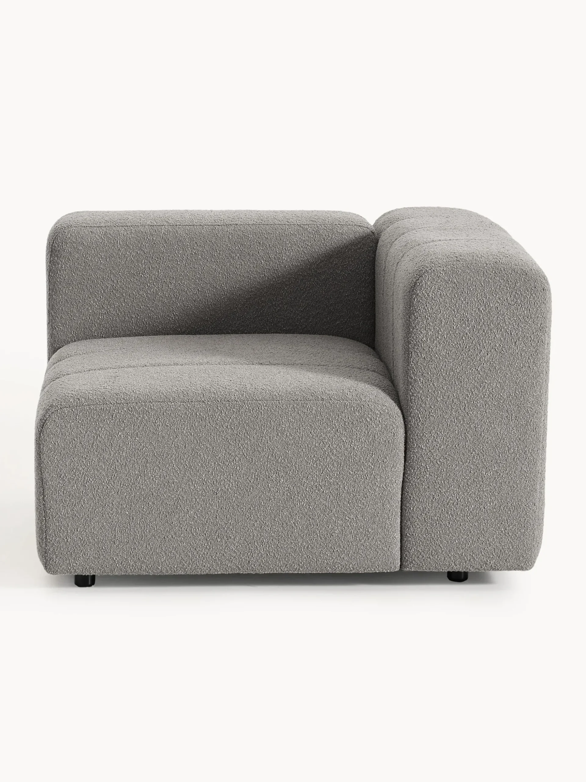 Modulo angolare in bouclé Lena