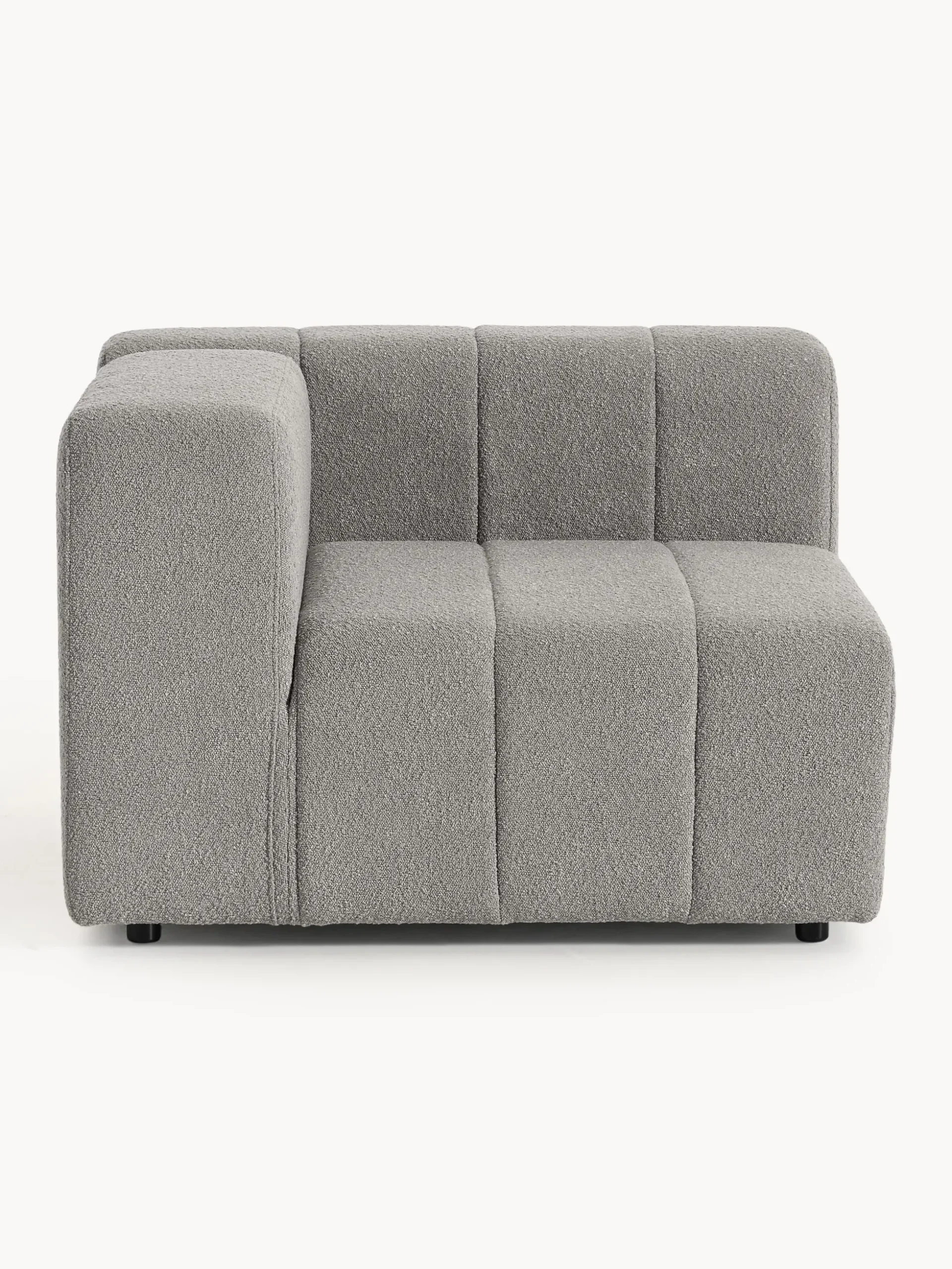 Modulo angolare in bouclé Lena