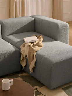 Modulo angolare in bouclé Lena