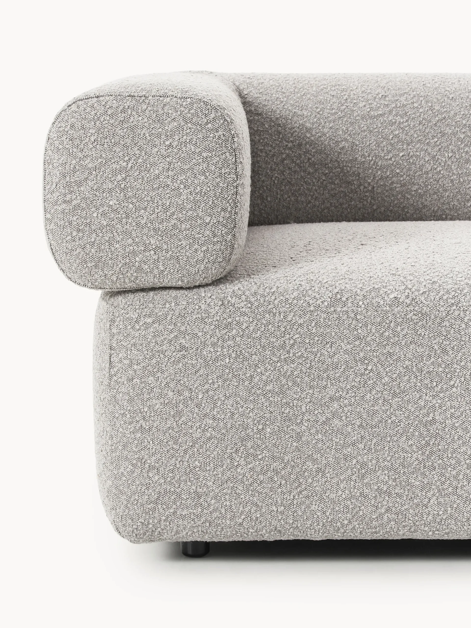 Modulo angolare in bouclé Anton